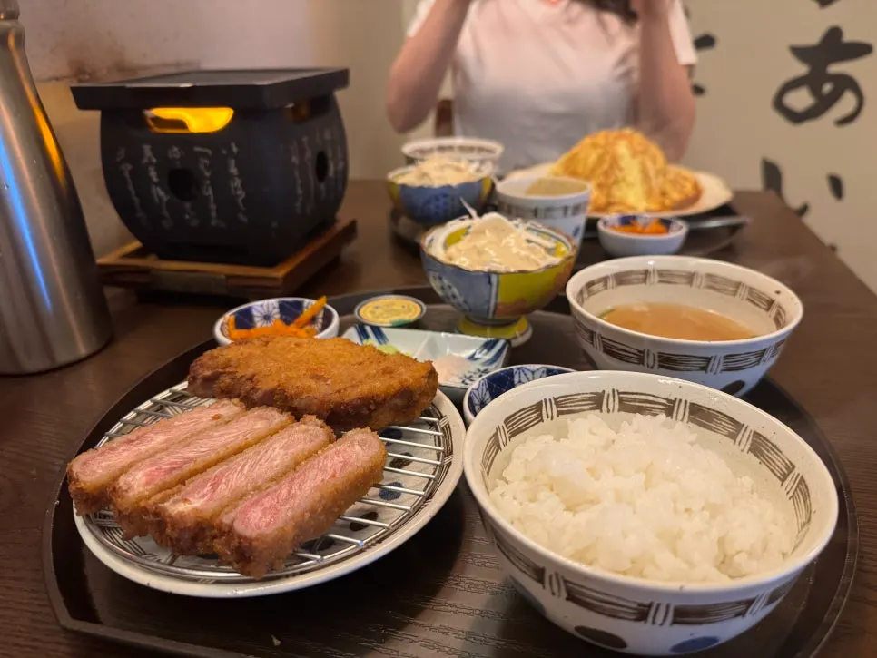 Striploin beef katsu with special sauce