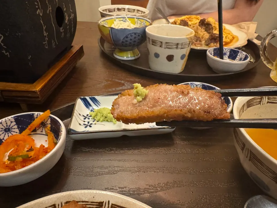 A small beer lightly enjoyed with the meal