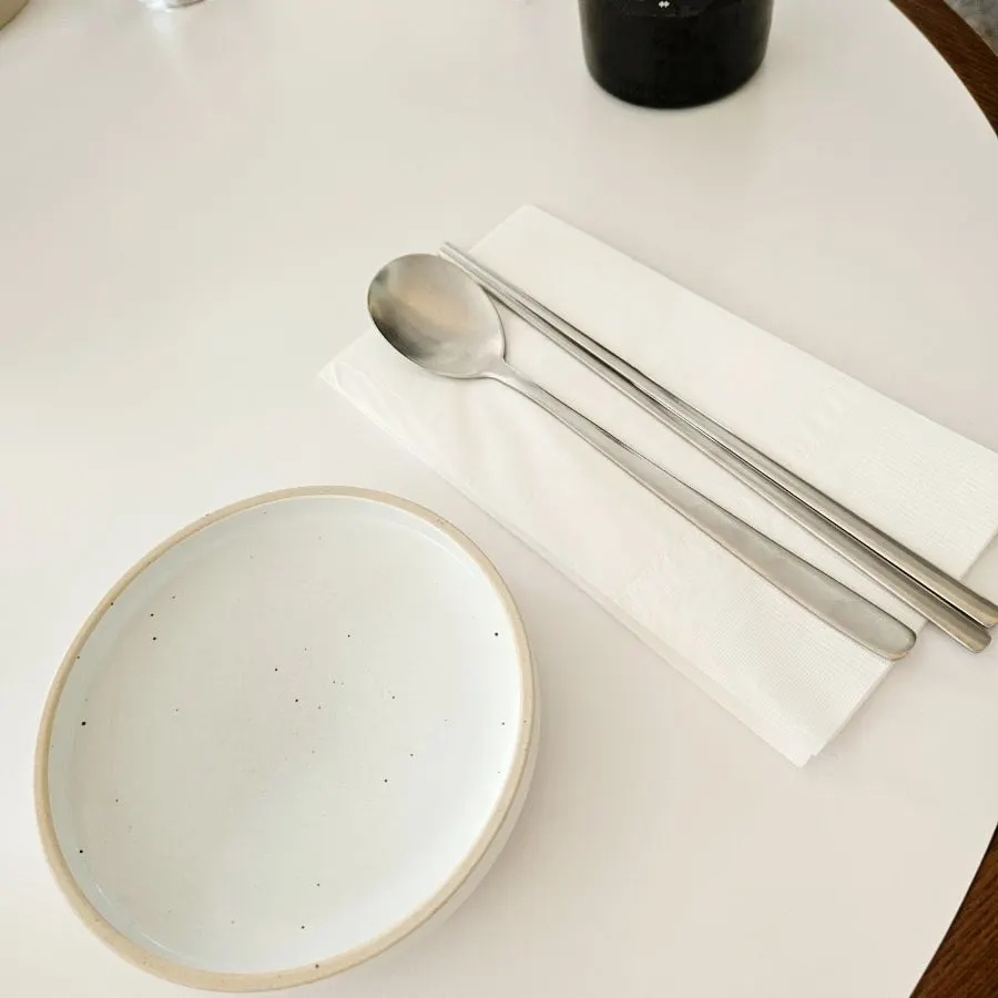 Lunch menu ordered at Out of Order Seongsu