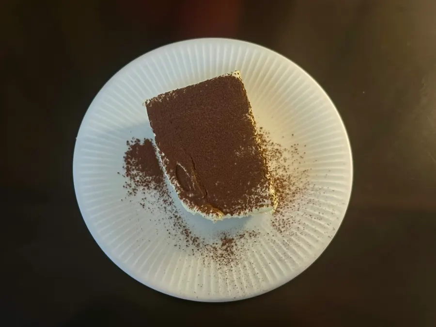 영수증 리뷰 서비스로 받은 티라미수