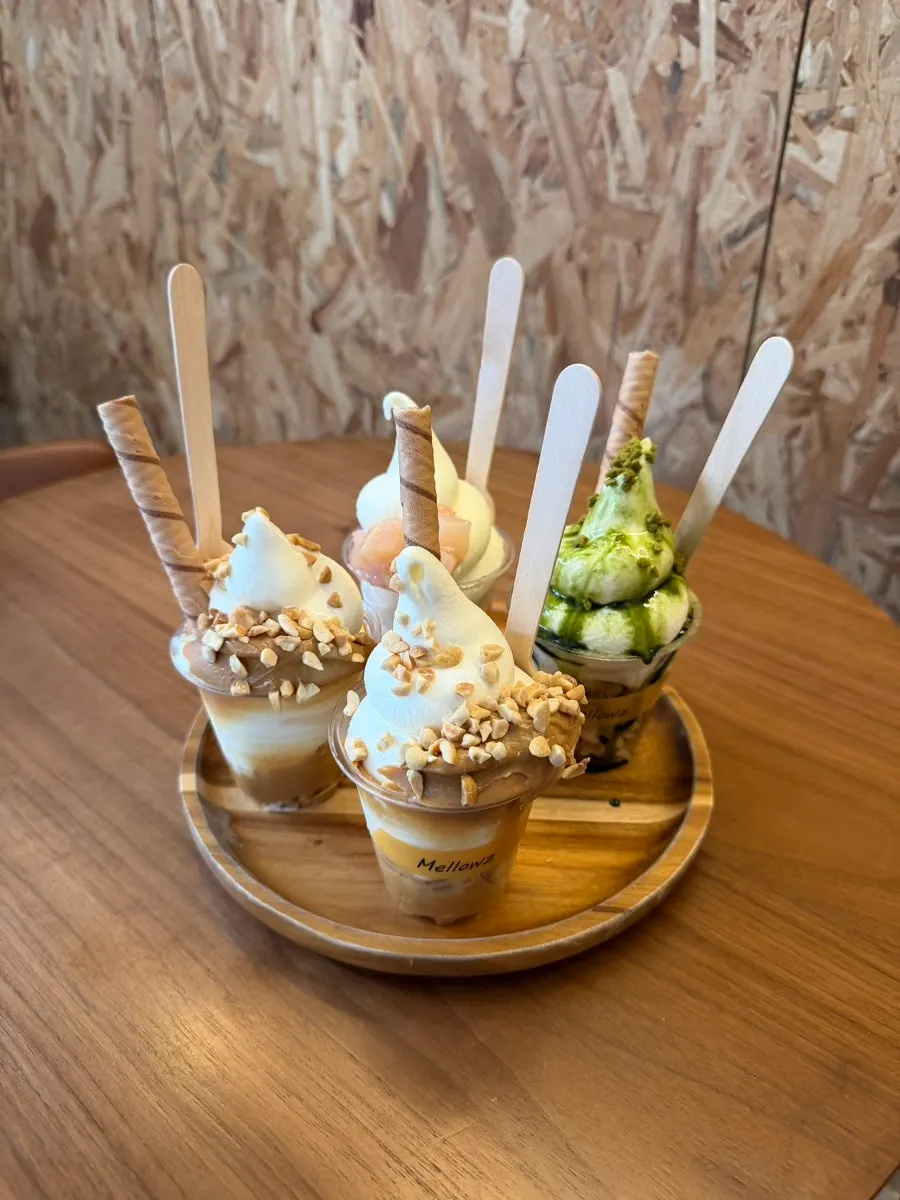 Postre compartido con el bebé