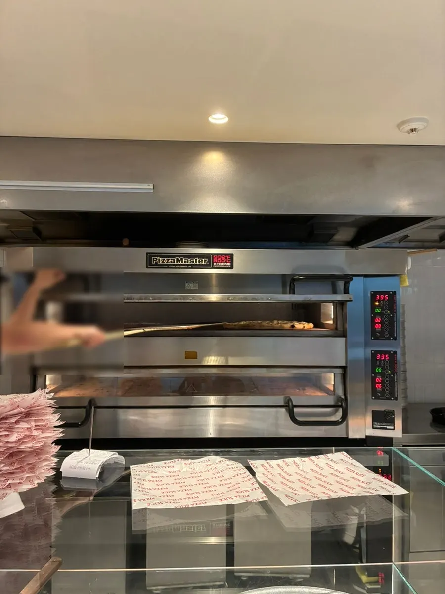 View of the restaurant from a seat by the window wall