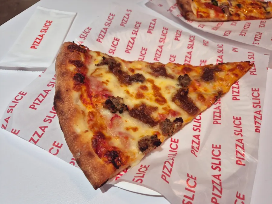 Homemade Meatball Slice compared with Today's Slice