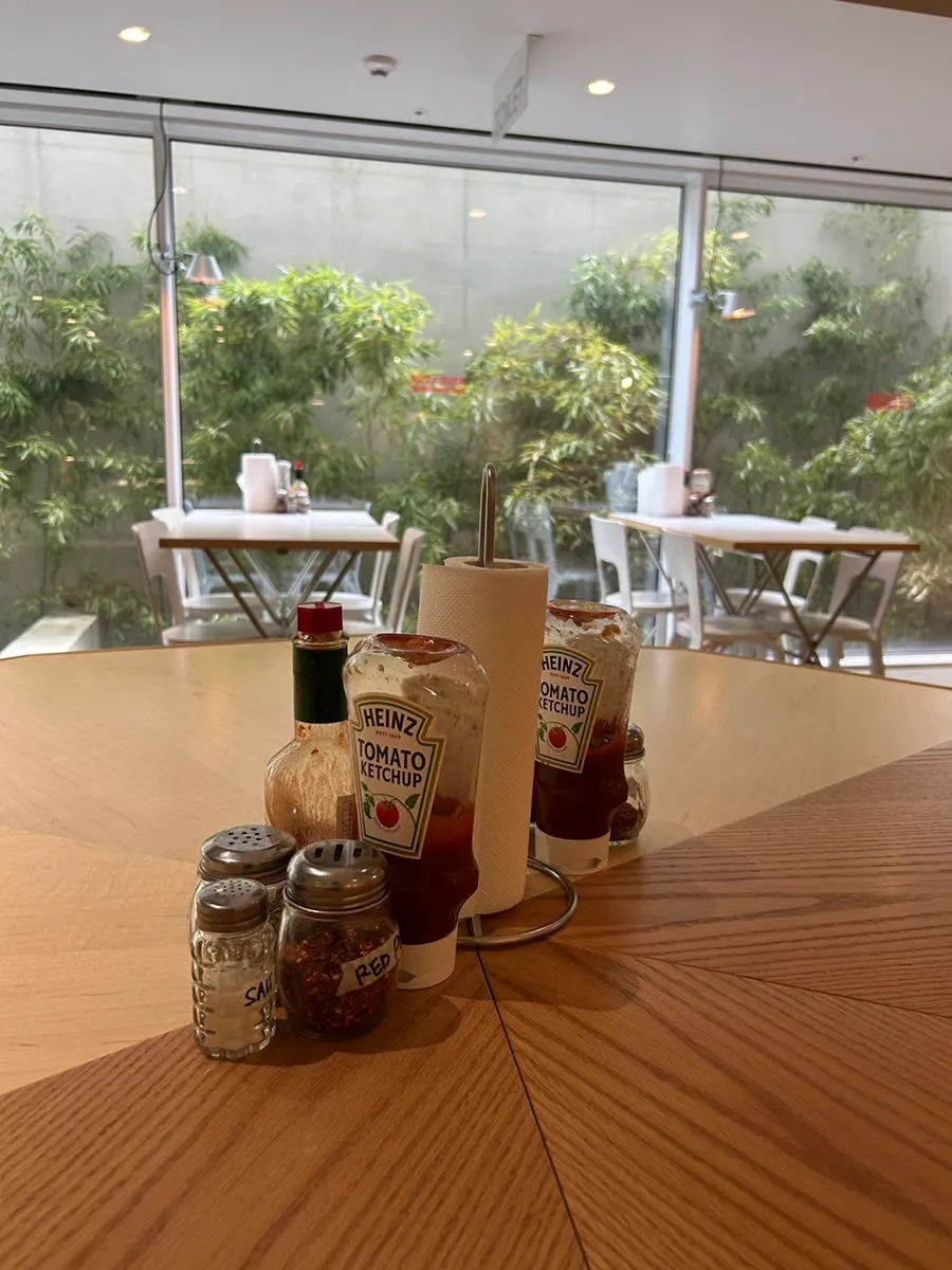 Oregano and red pepper seasoning on the table