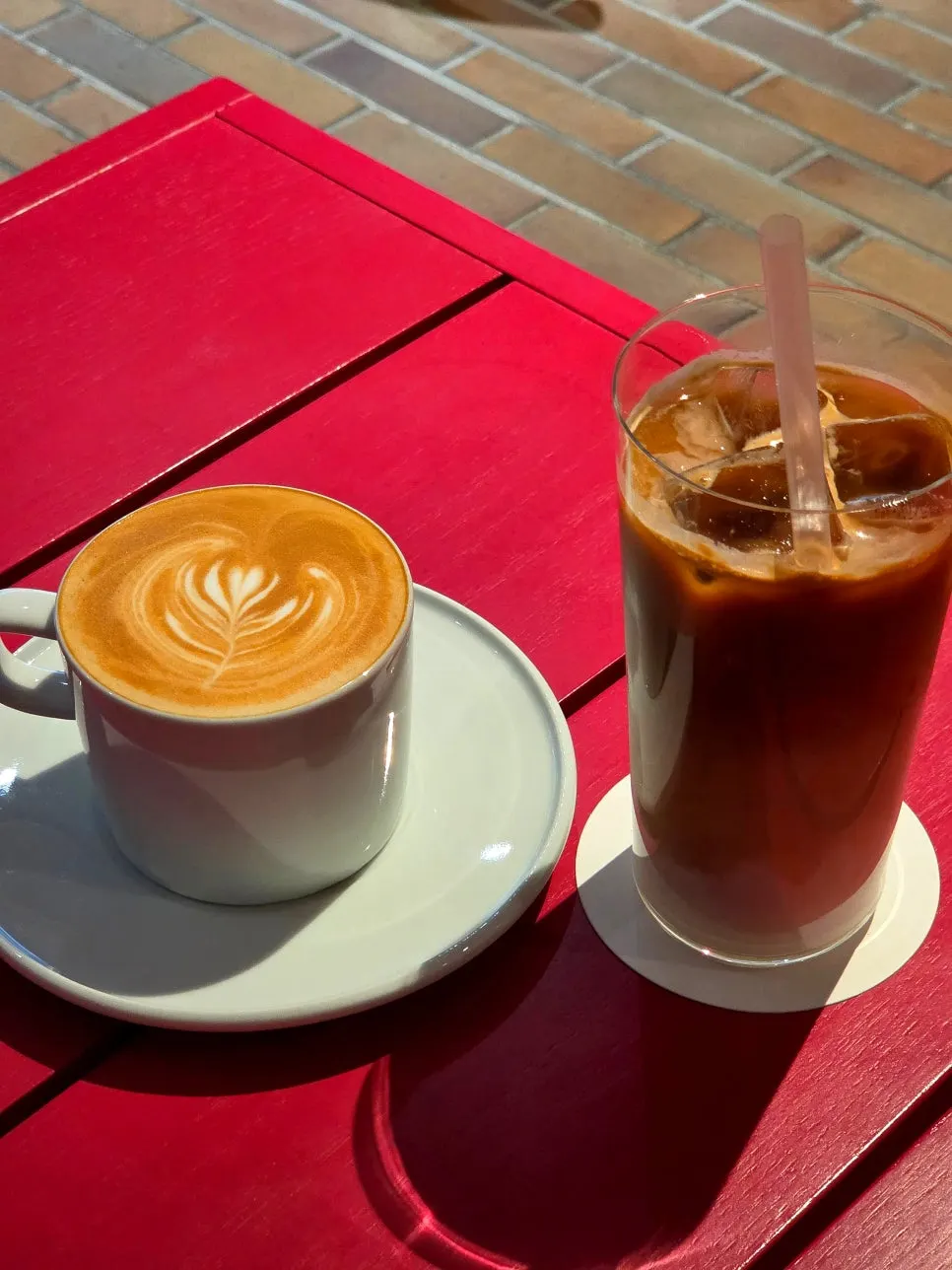 Closing shot of T Coffee's interior