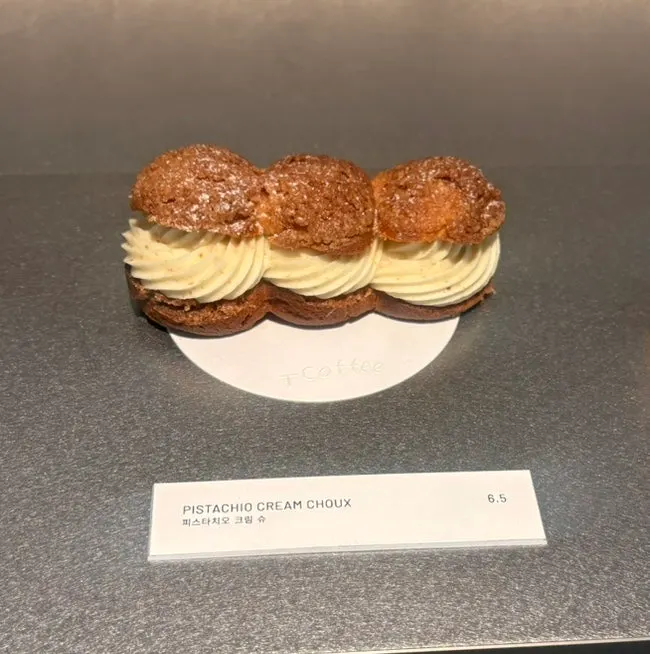 Plate of cookies and desserts from the T Coffee display case