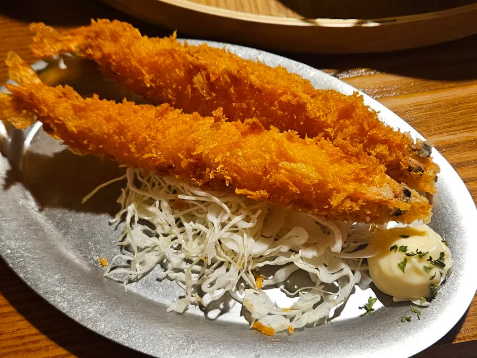 酥脆大王炸虾小食