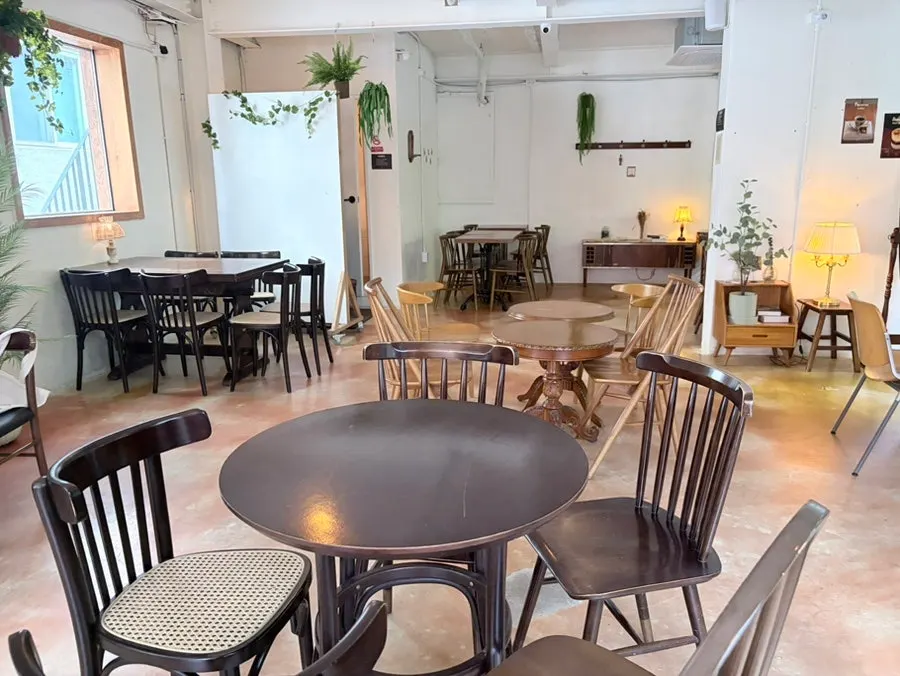 First-floor outdoor seating