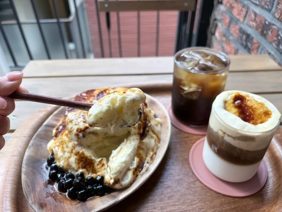 Crème brûlée-style Einspänner