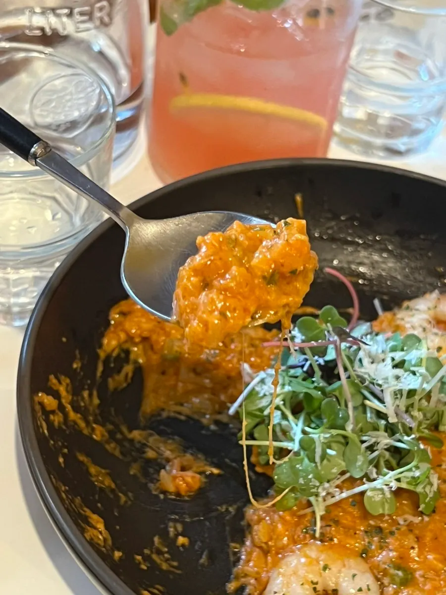 Mouthwatering risotto and pasta