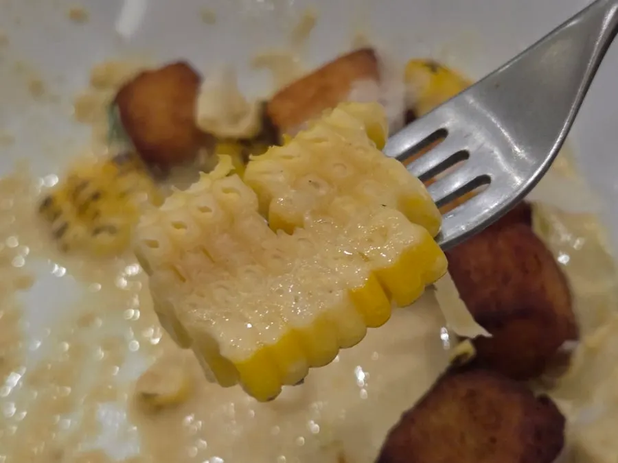 Handmade potato gnocchi, crisp outside and chewy inside