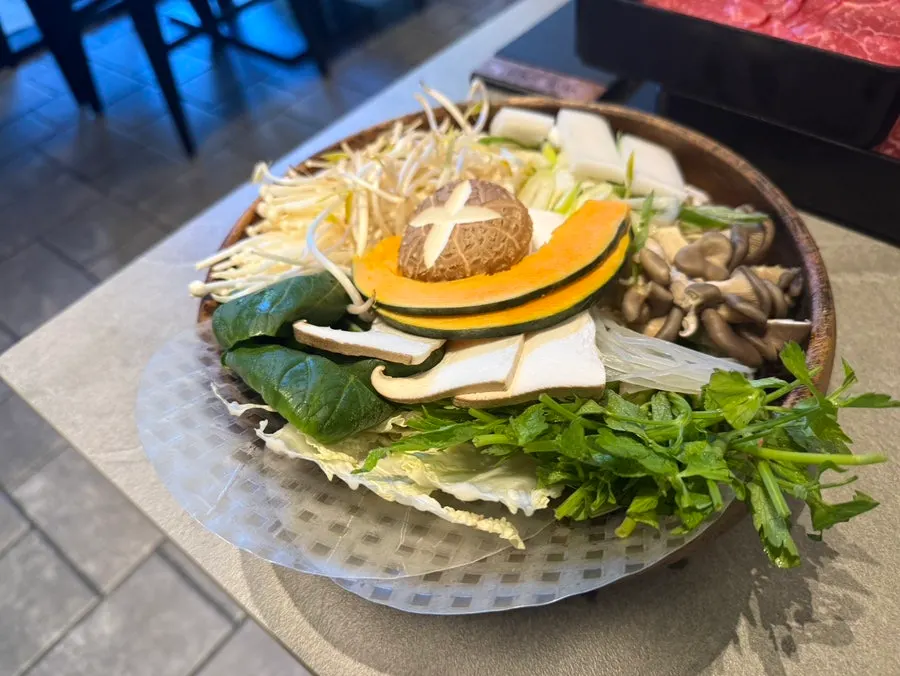 Korean beef boseopsal and Angus salchisal
