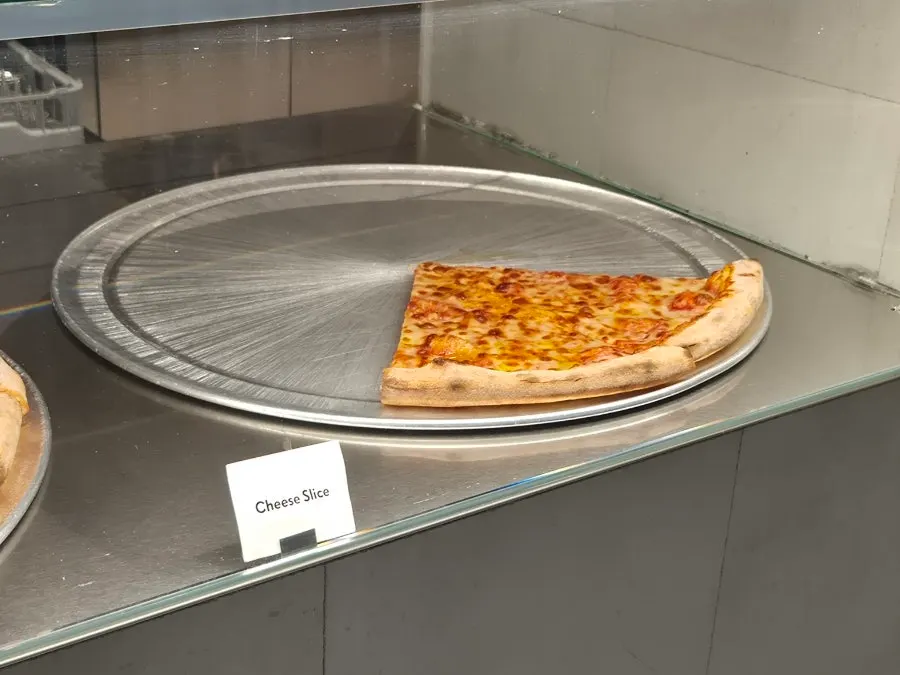 Jalapeño cream cheese slice on display