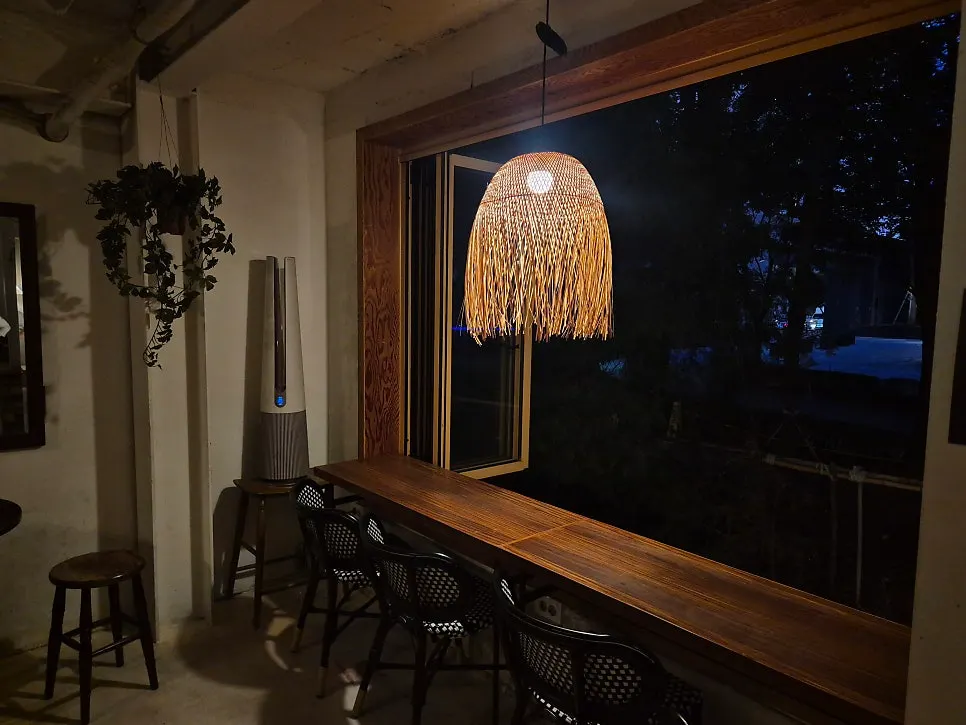 View around the café ordering counter