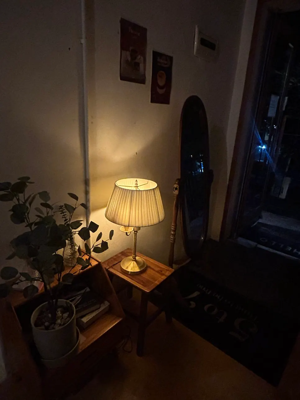 Last photo taken while leaving the café