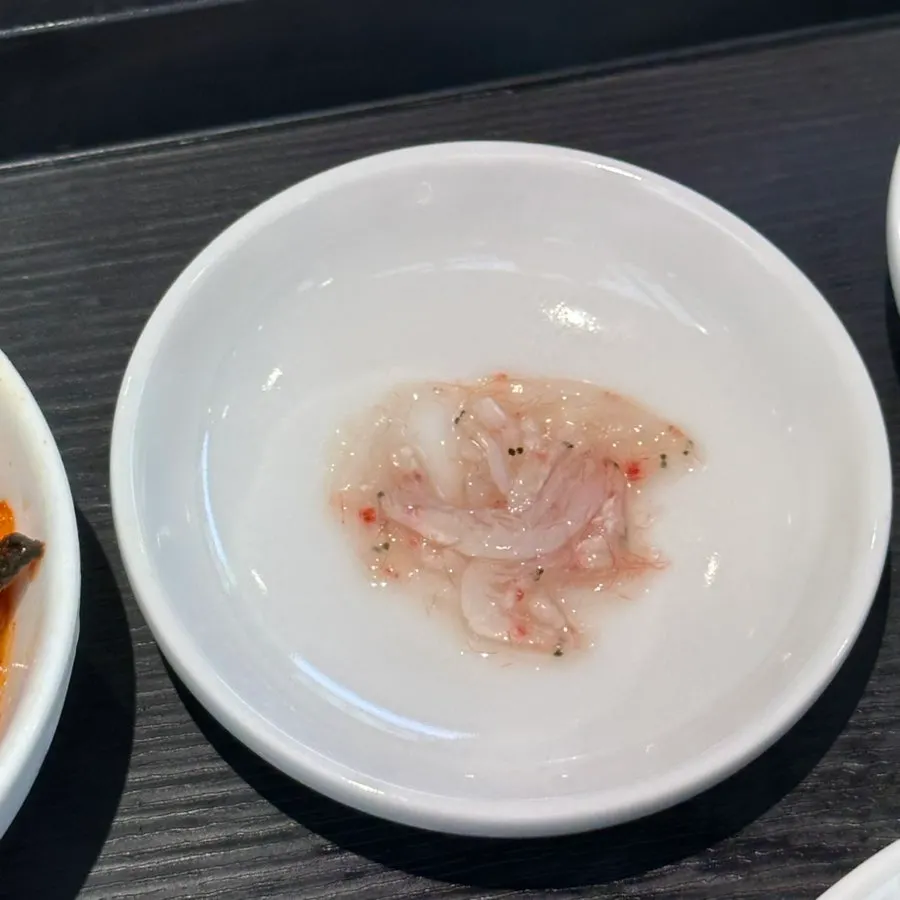 Kimchi and cubed radish kimchi side dishes