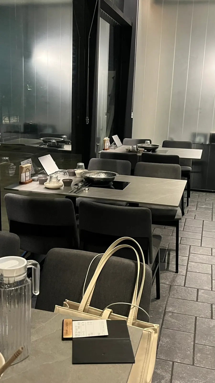 Inner space of Shabu in Seoul Seongsu