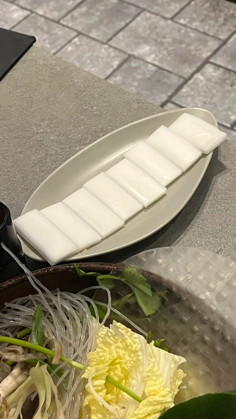 Crunchy yeolmu side dish