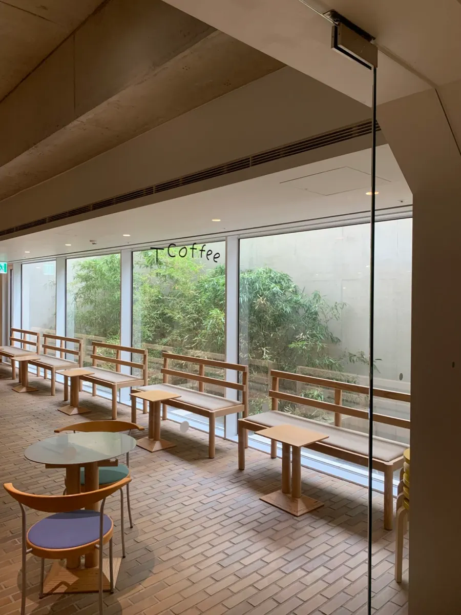 Wide interior view of T Coffee