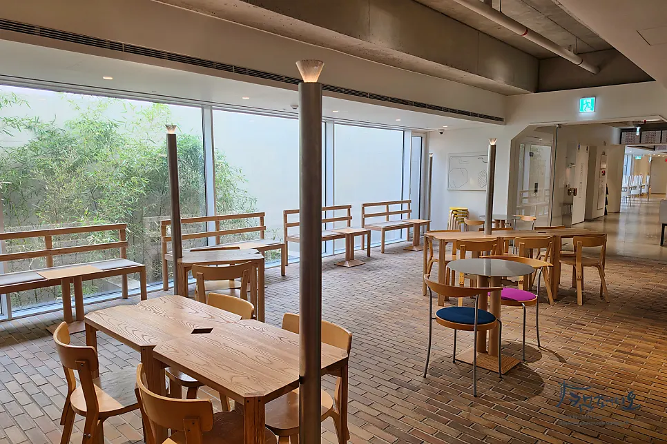 T Coffee's widely spaced table layout