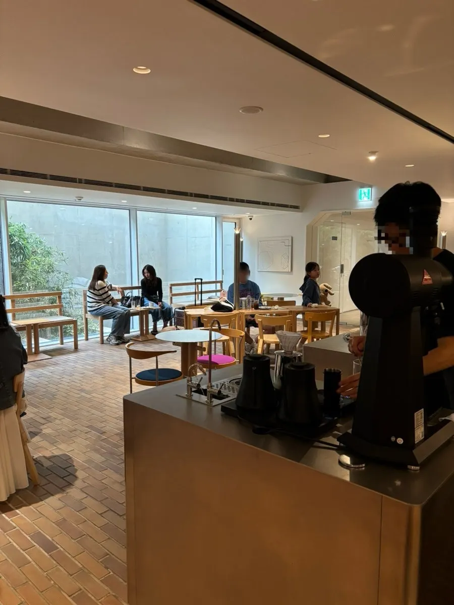 Interior near the entrance of T Coffee