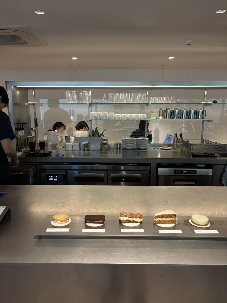 T Coffee's interior with plenty of open space