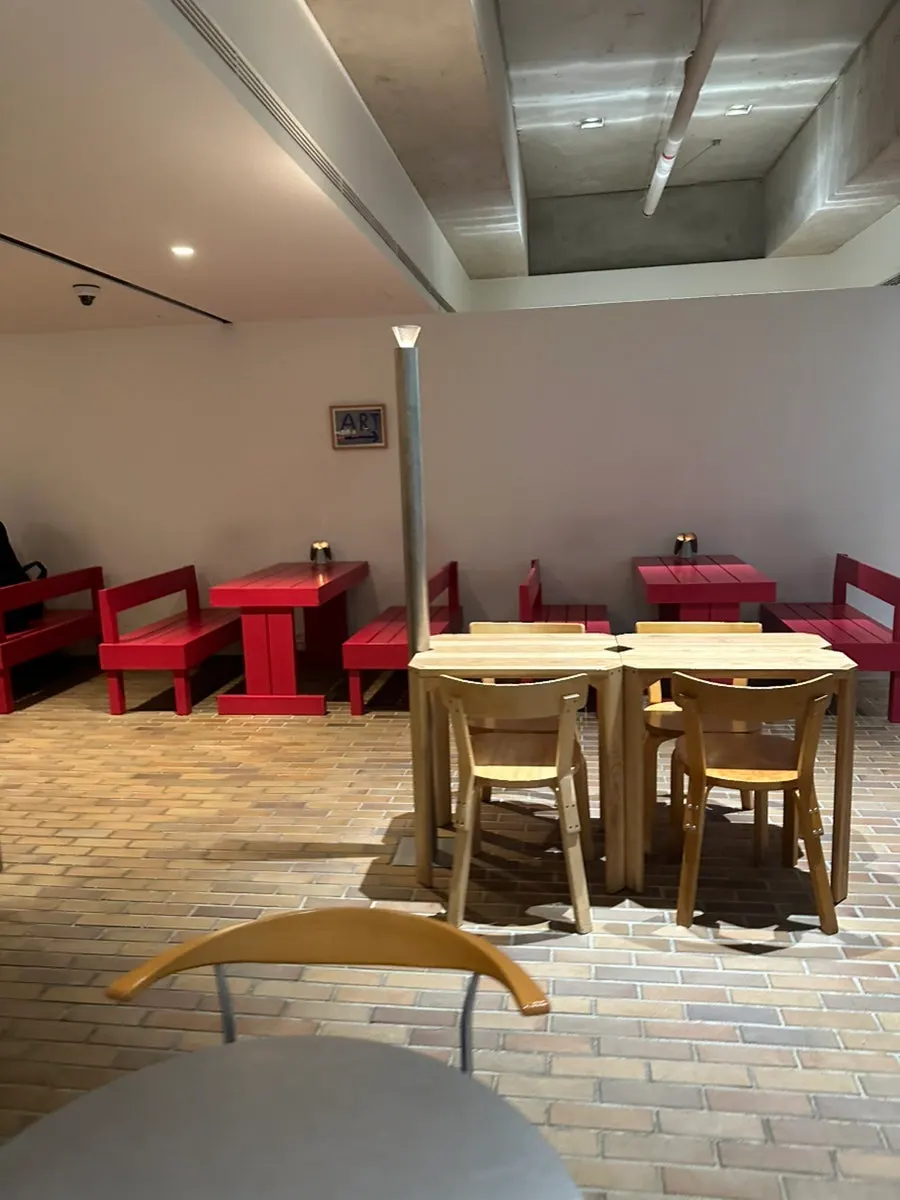 Relaxed weekend seating at T Coffee Seongsu