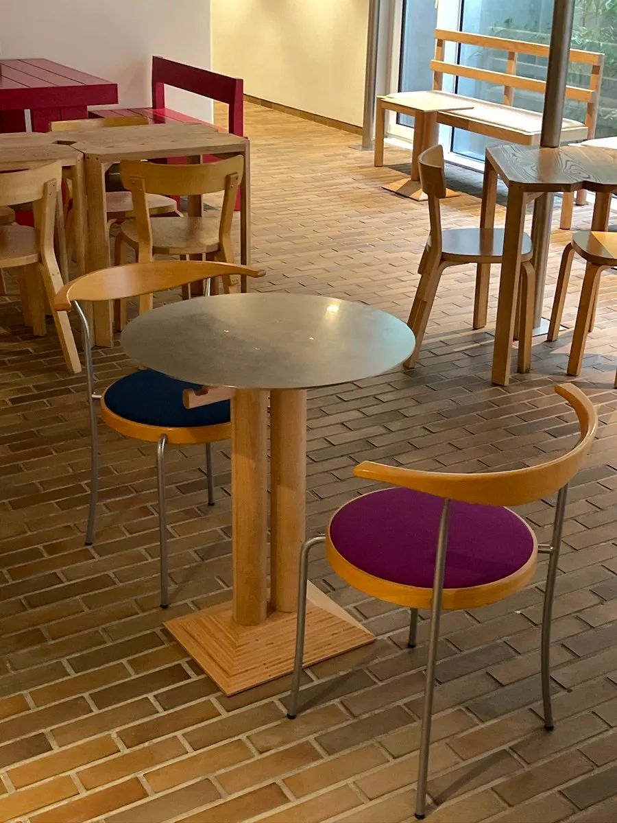 A corner of the café with interior inspiration