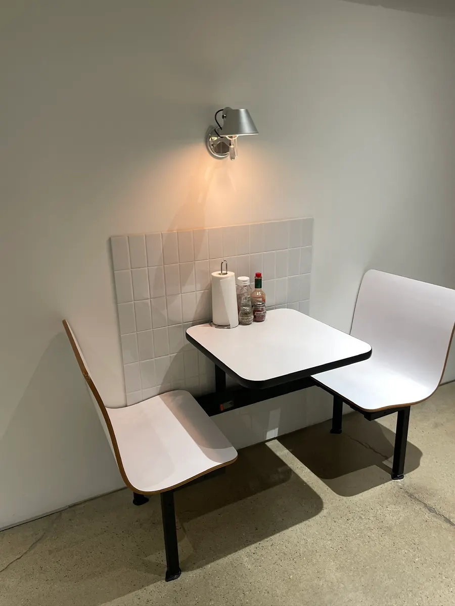 Interior of the neighboring pizza place