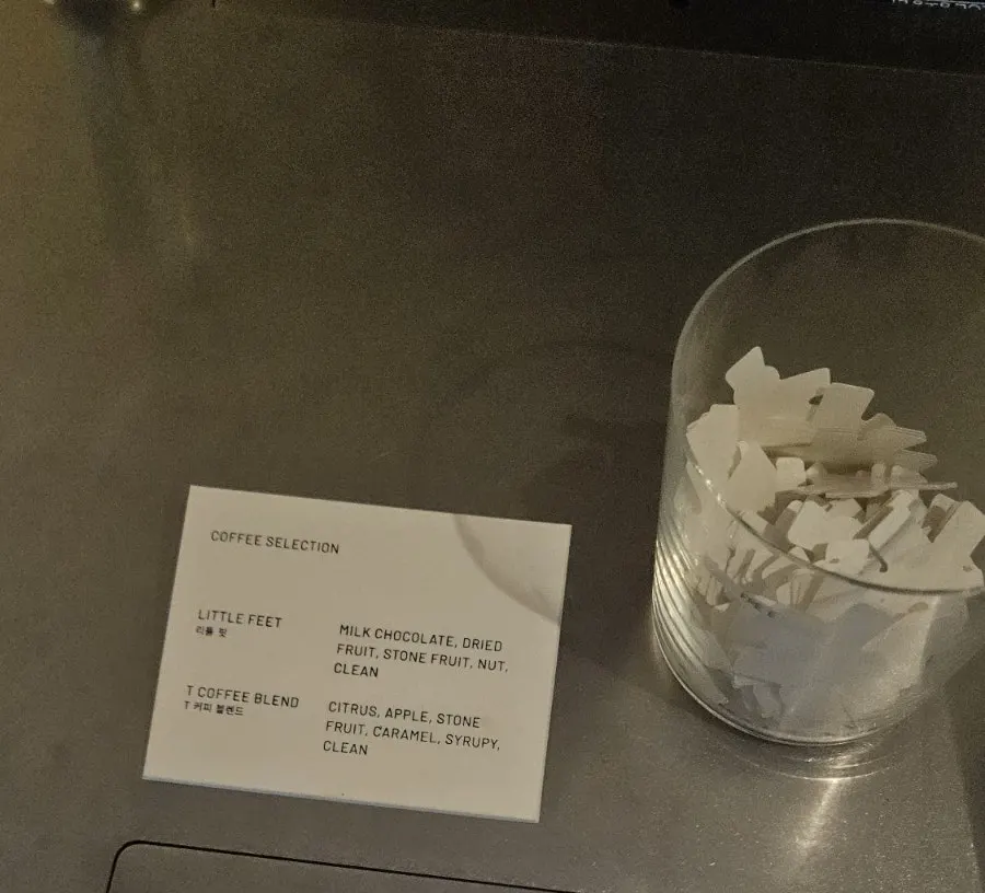 Baked snacks displayed at the counter