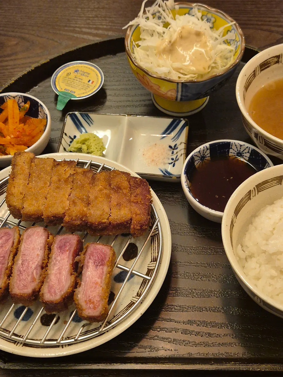 안심 규카츠 메뉴