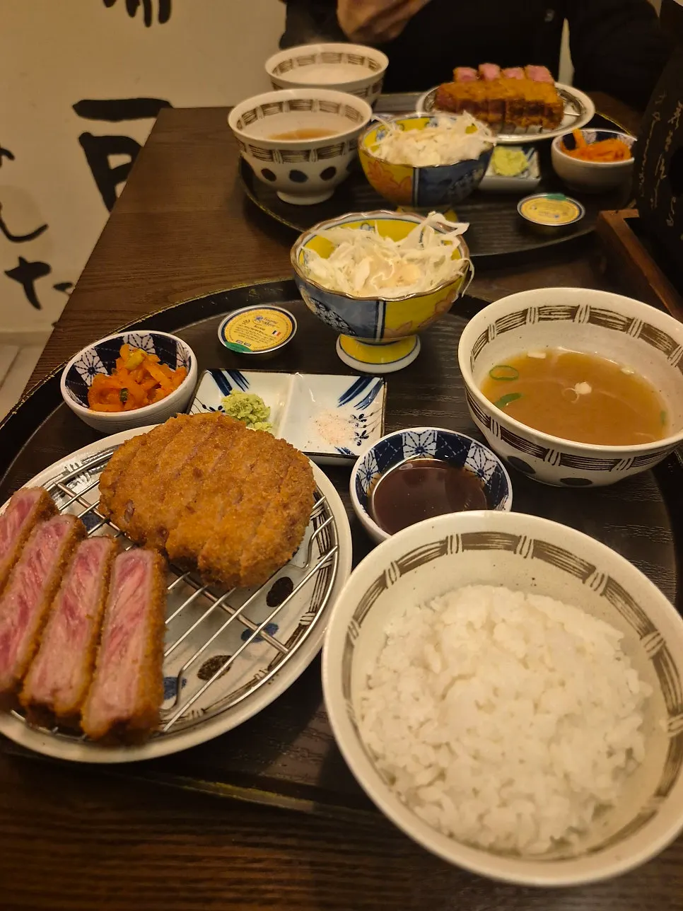 채끝 규카츠 메뉴