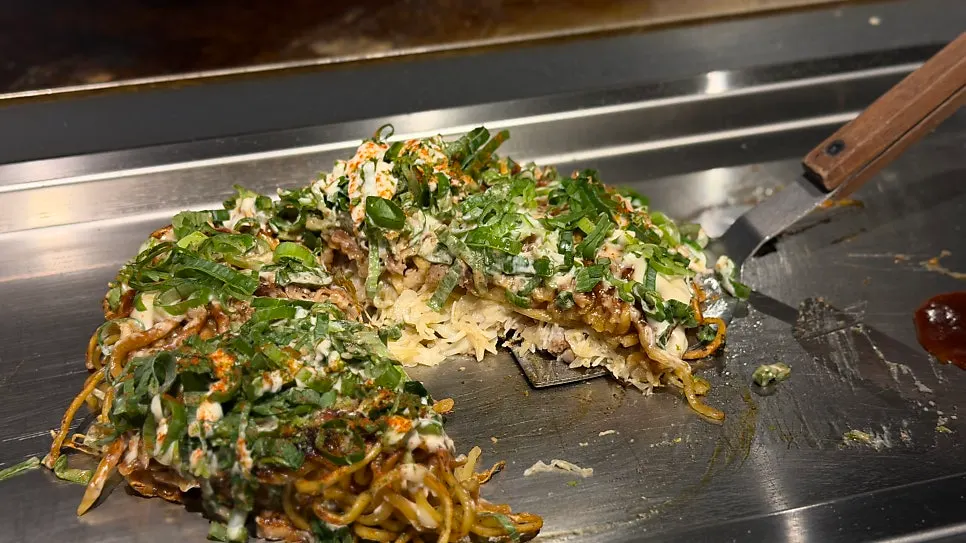 Teppan dinner near Seoul Forest