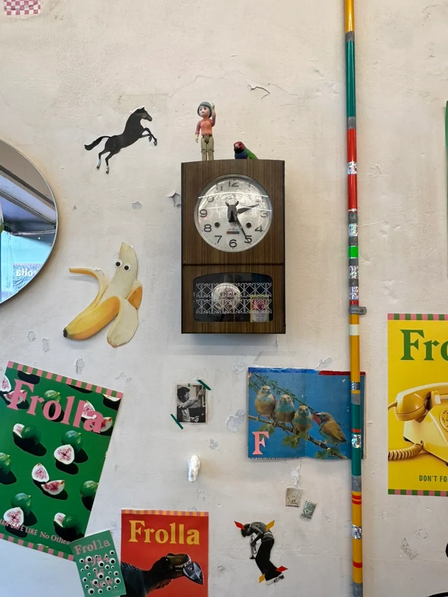 Interior design of Frolla café