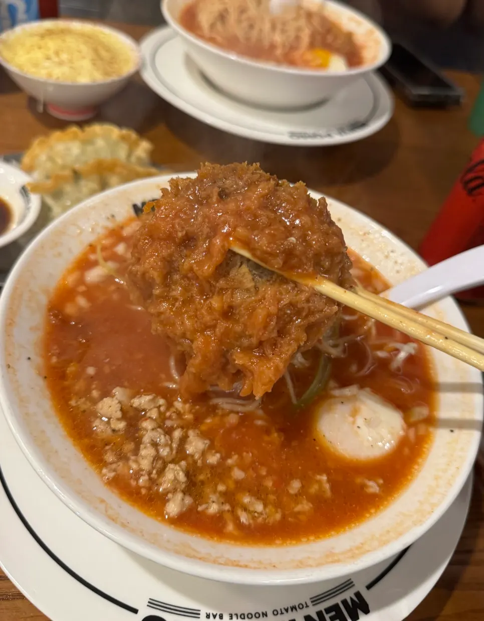 국물에 녹아내린 눈꽃치즈