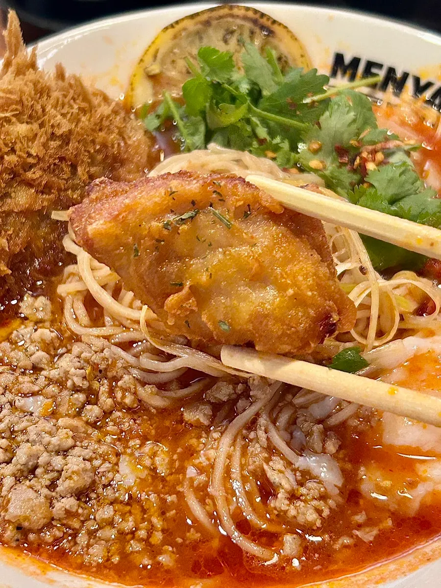 한우카츠와 토마토 국물 사진
