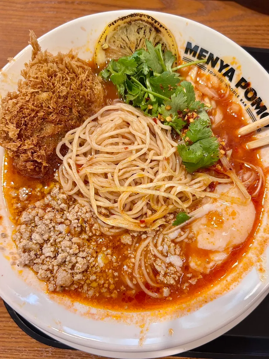 소보로 다짐육 토마토라멘 사진