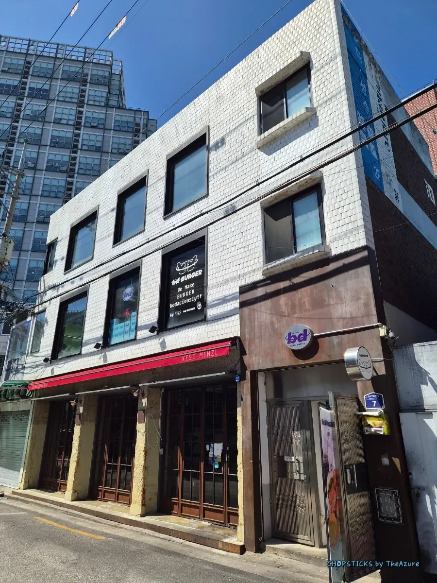 Visiting bd Burger in Seongsu-dong