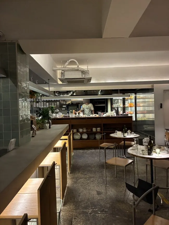 Neatly prepared kitchen at Out of Order