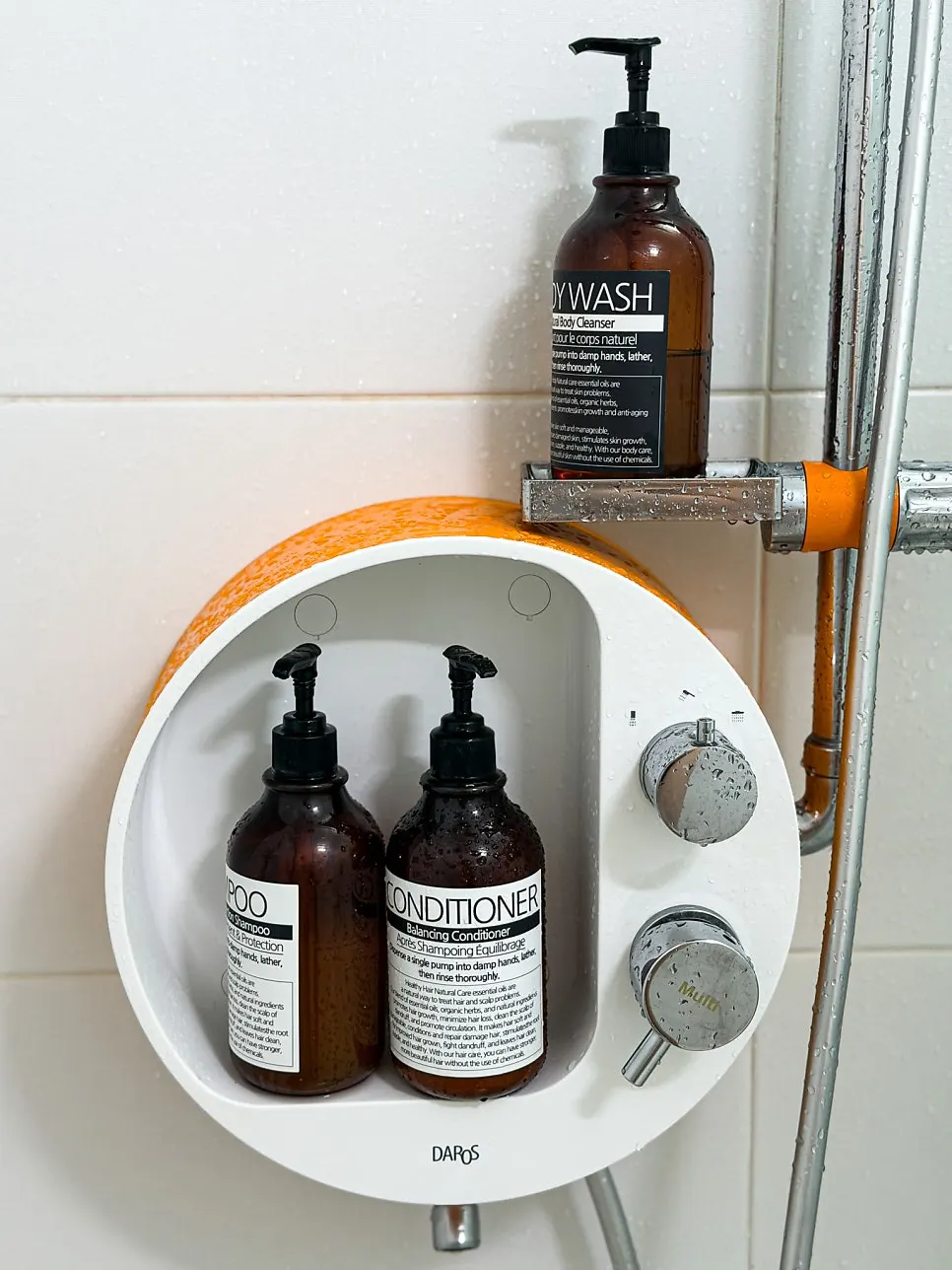 Spa room bathroom and toiletries