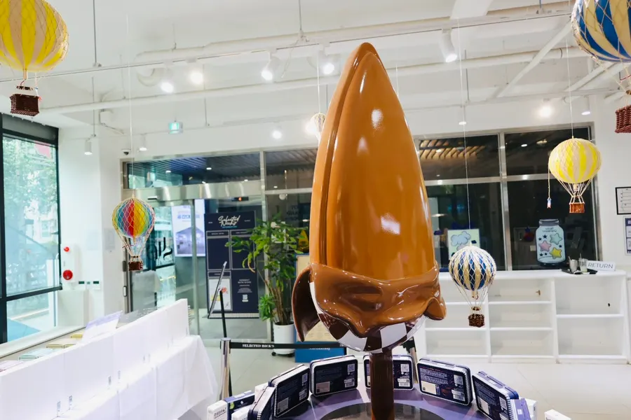 Ice cream, jelly, and candy corner