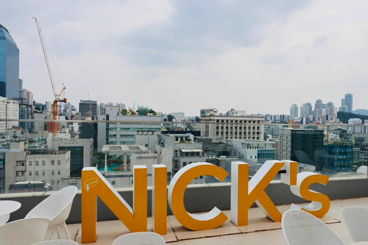Rooftop view of city buildings from Selected Nicks