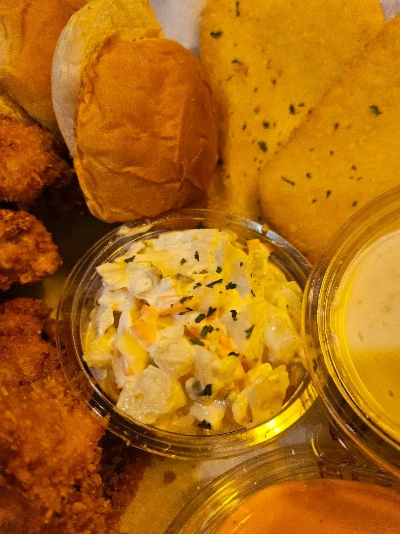 Coleslaw served with the Double Crunch set