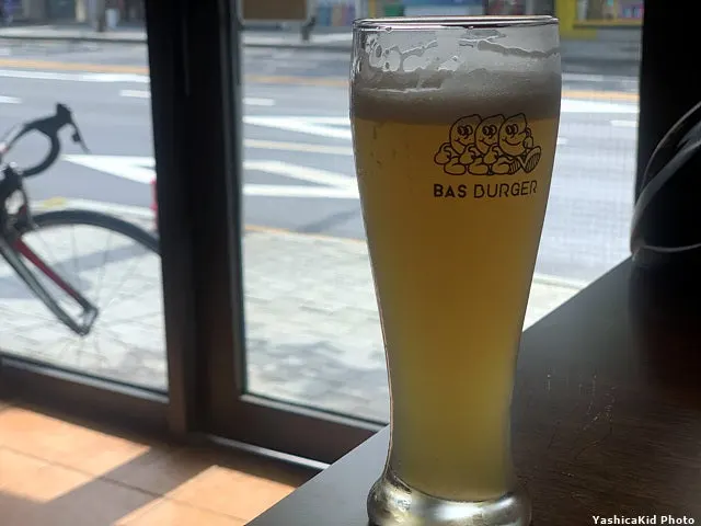 Belgian ale draft beer, different from lager