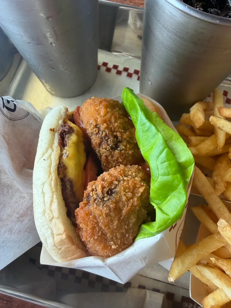 Sauces served with handmade burgers