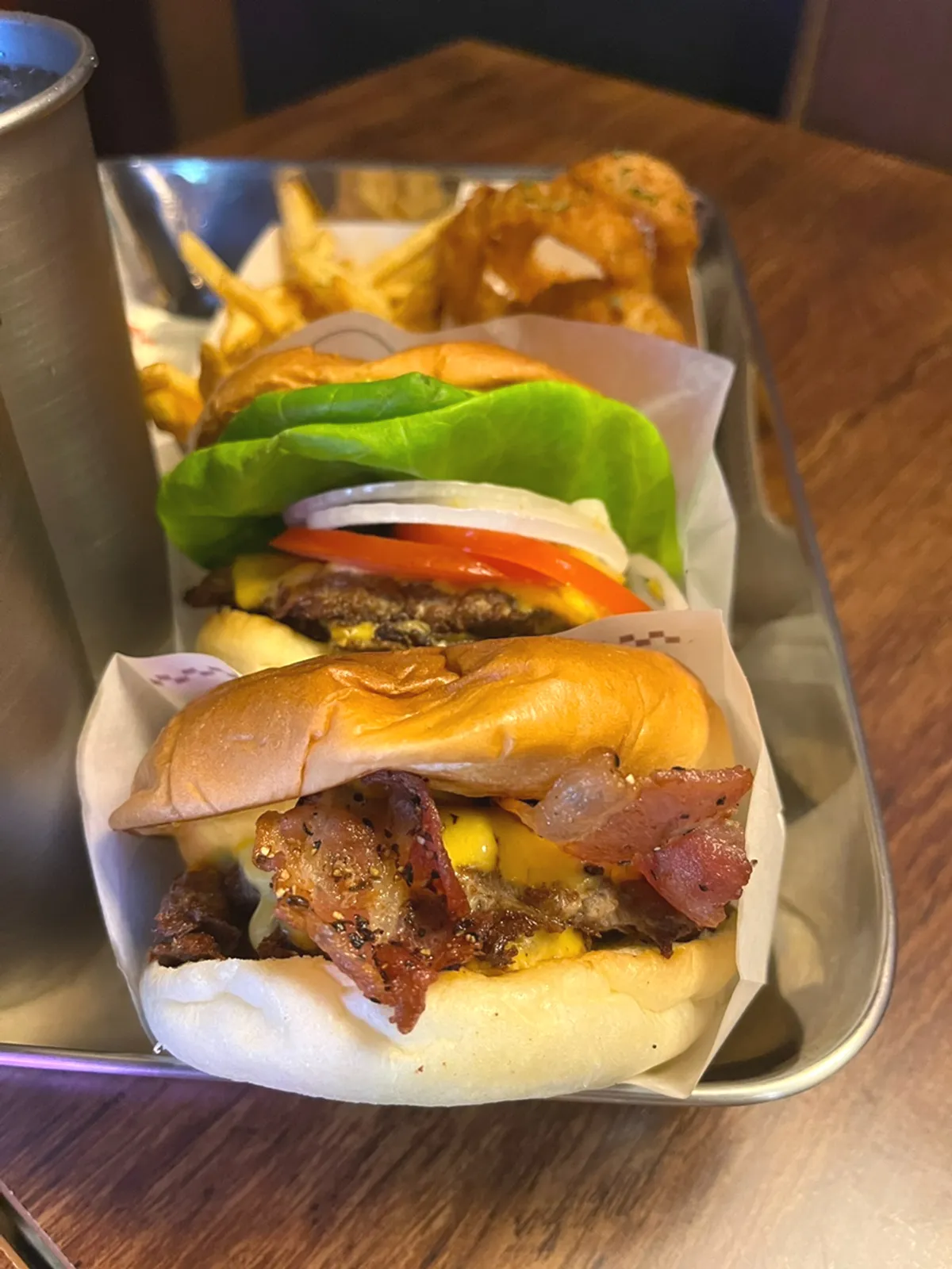 BAS Burger Seonyudo double bacon cheeseburger main photo