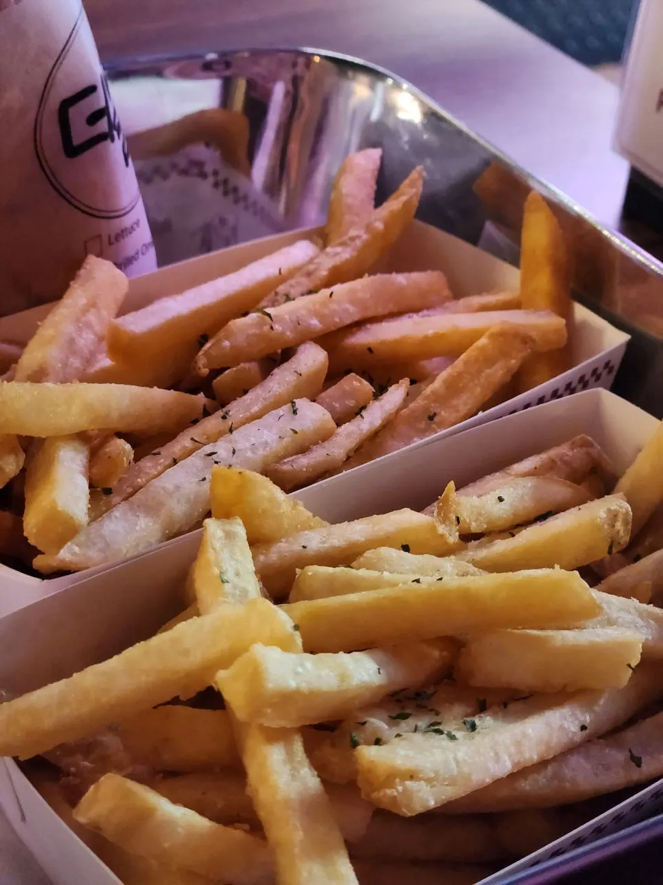 BAS Burger French fries