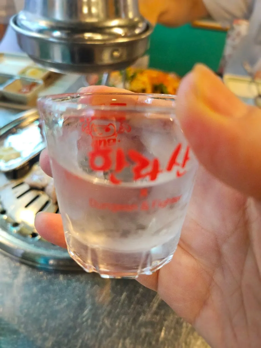 쌈으로 싸 먹는 연탄불고기