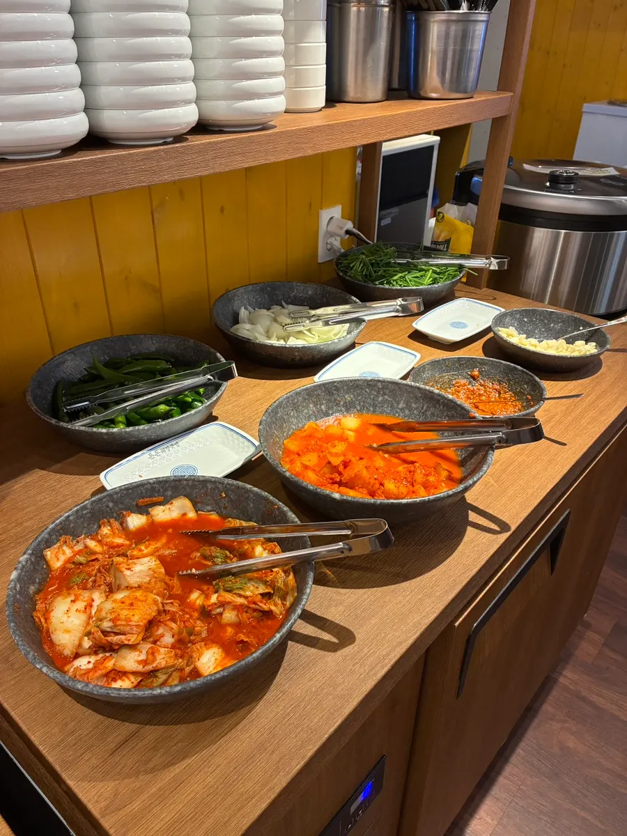 속리산 컵막걸리 한 잔