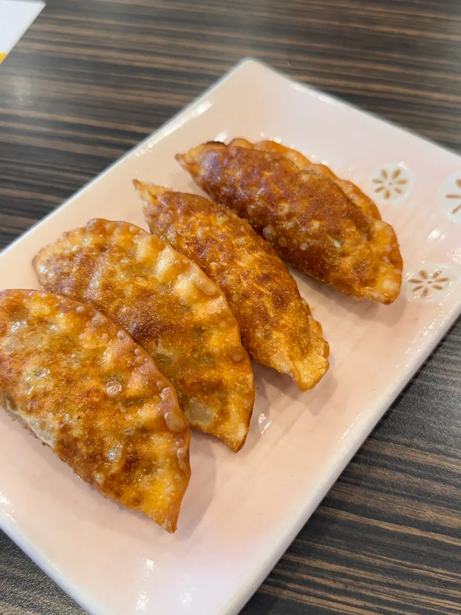 Eight pieces of golden-fried jjamppong dumplings